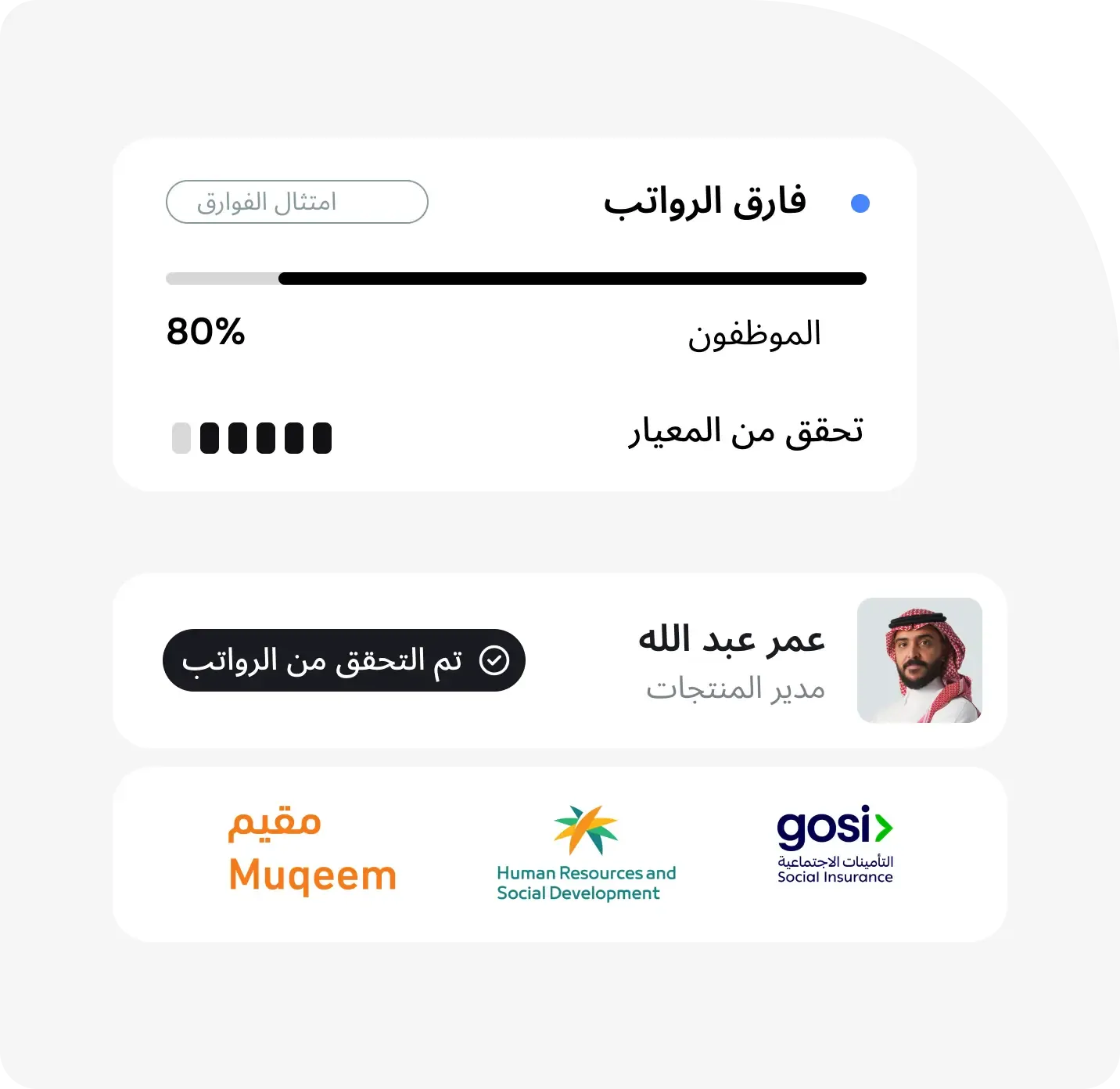 دقة في الرواتب عبر هياكل مؤسسية متنوعة ومعقدة